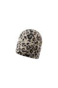 Cappelli con stampa leopardata, casual, in poliestere, accessori quotidiani