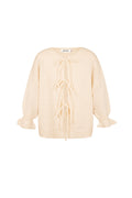 Magliette a Manica Corta Donna in Nylon Oversized con Chiusura a Nastro