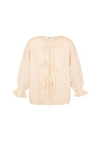 Magliette a Manica Corta Donna in Nylon Oversized con Chiusura a Nastro