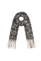 Sciarpa stampa leopardo