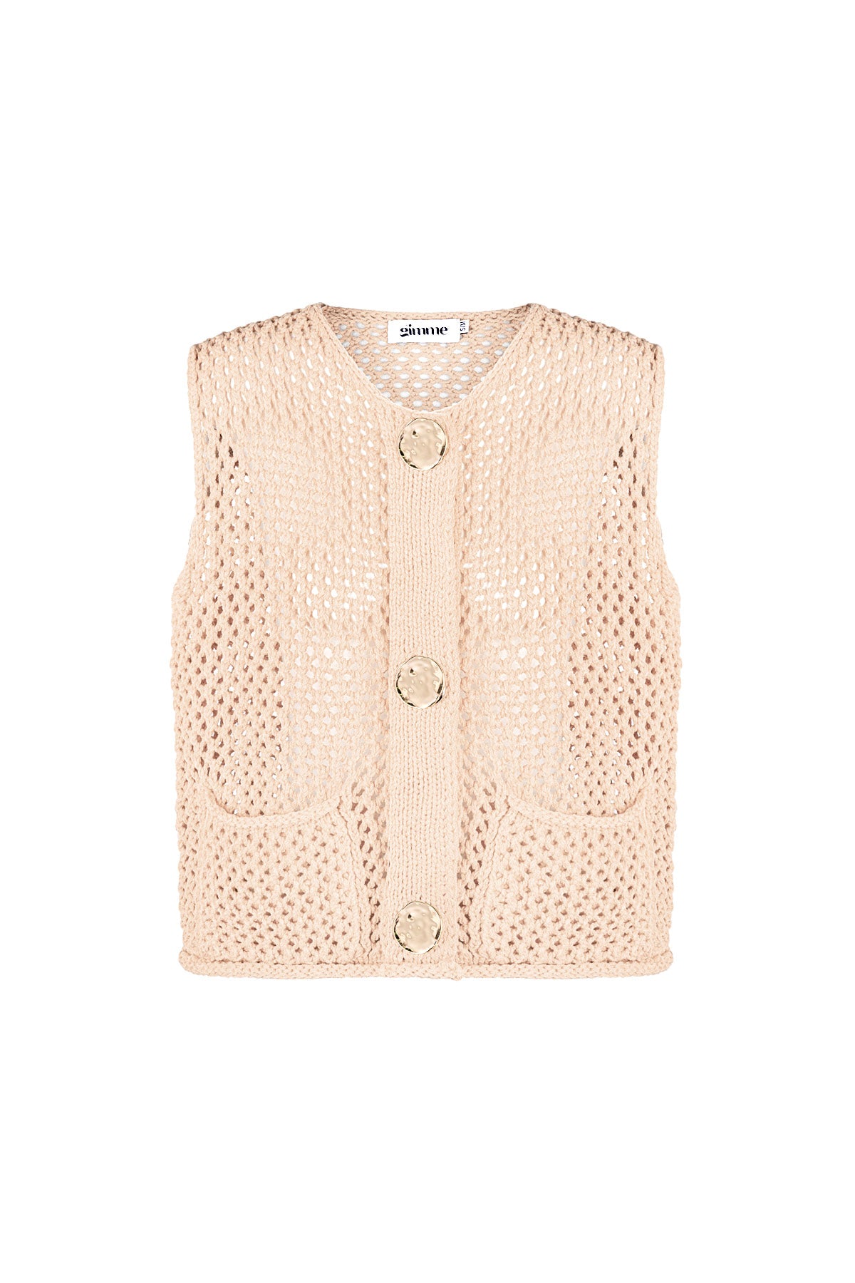 Maglia In Poliestere Tessuto Donna Gilet A Maglia Aperta