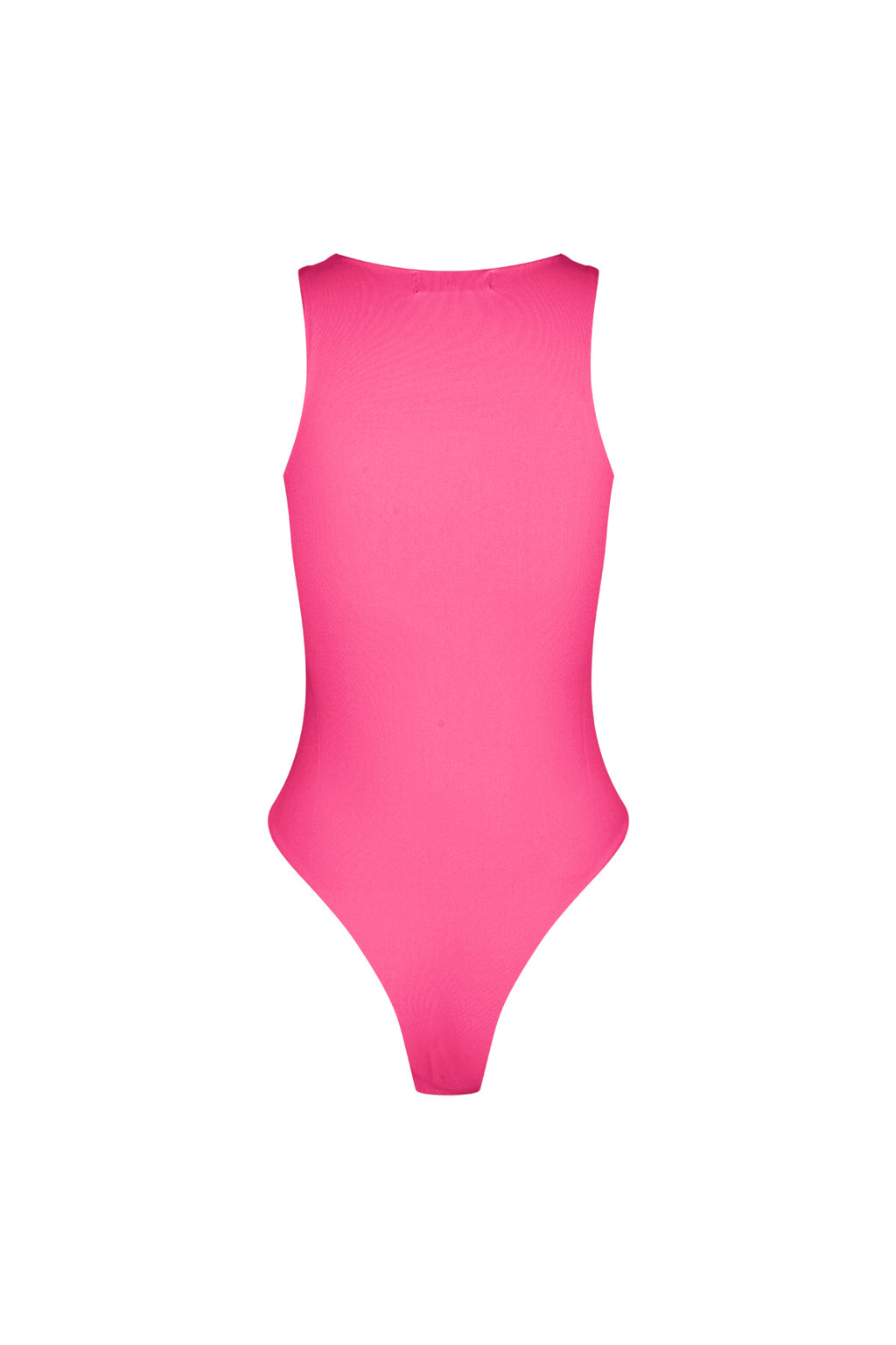 Poliestere Donna Body Senza Maniche Collo Alto Form-Fitting