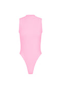 Viscosa Donna Body Senza Maniche Collo Alto Design Minimalista
