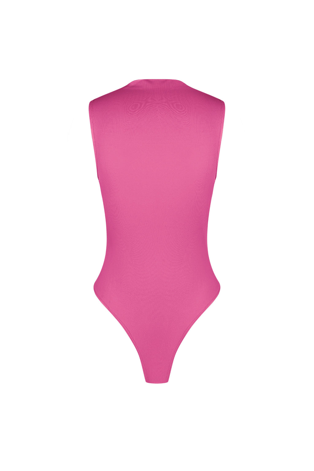 Tessuto Elastico Body Donna Collo Alto Design Minimalista