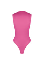 Tessuto Elastico Body Donna Collo Alto Design Minimalista