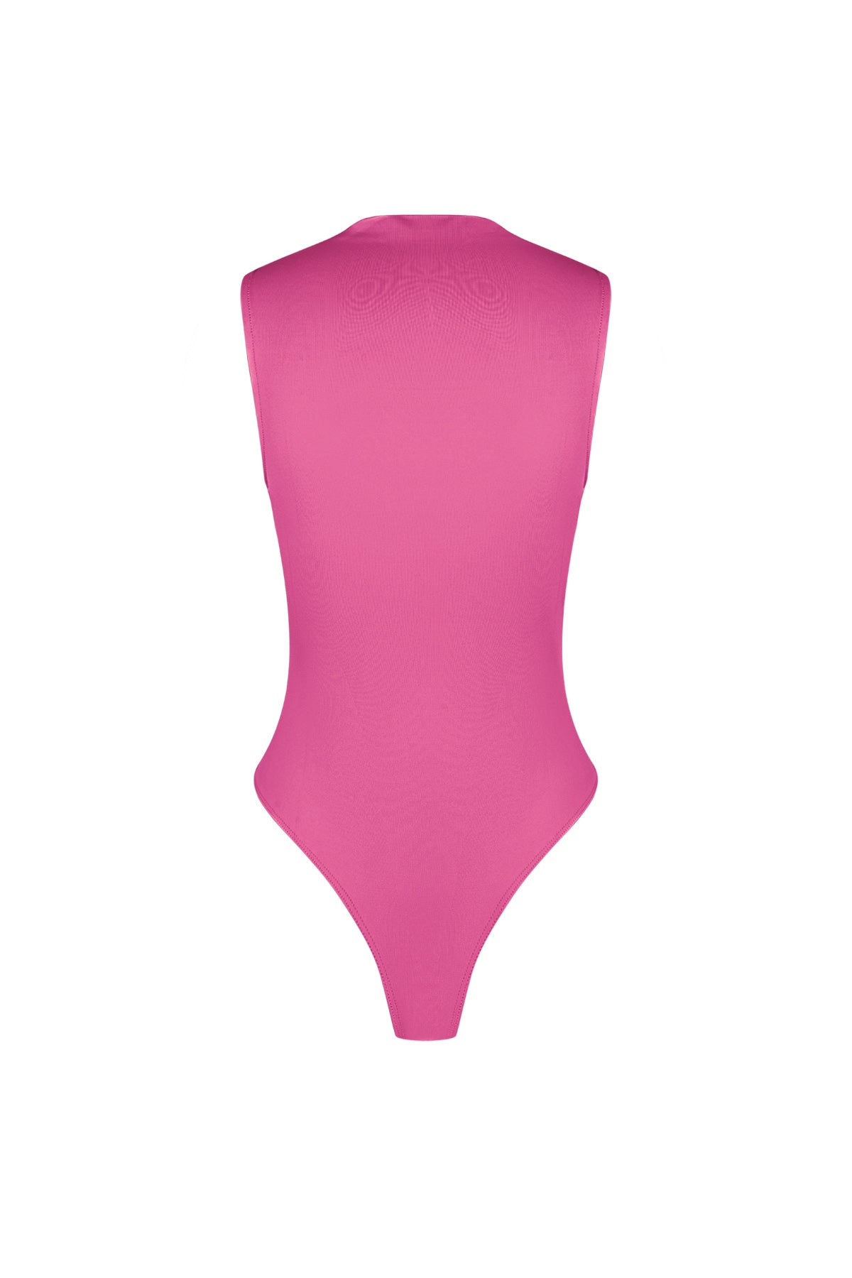 Tessuto Elastico Body Donna Collo Alto Design Minimalista