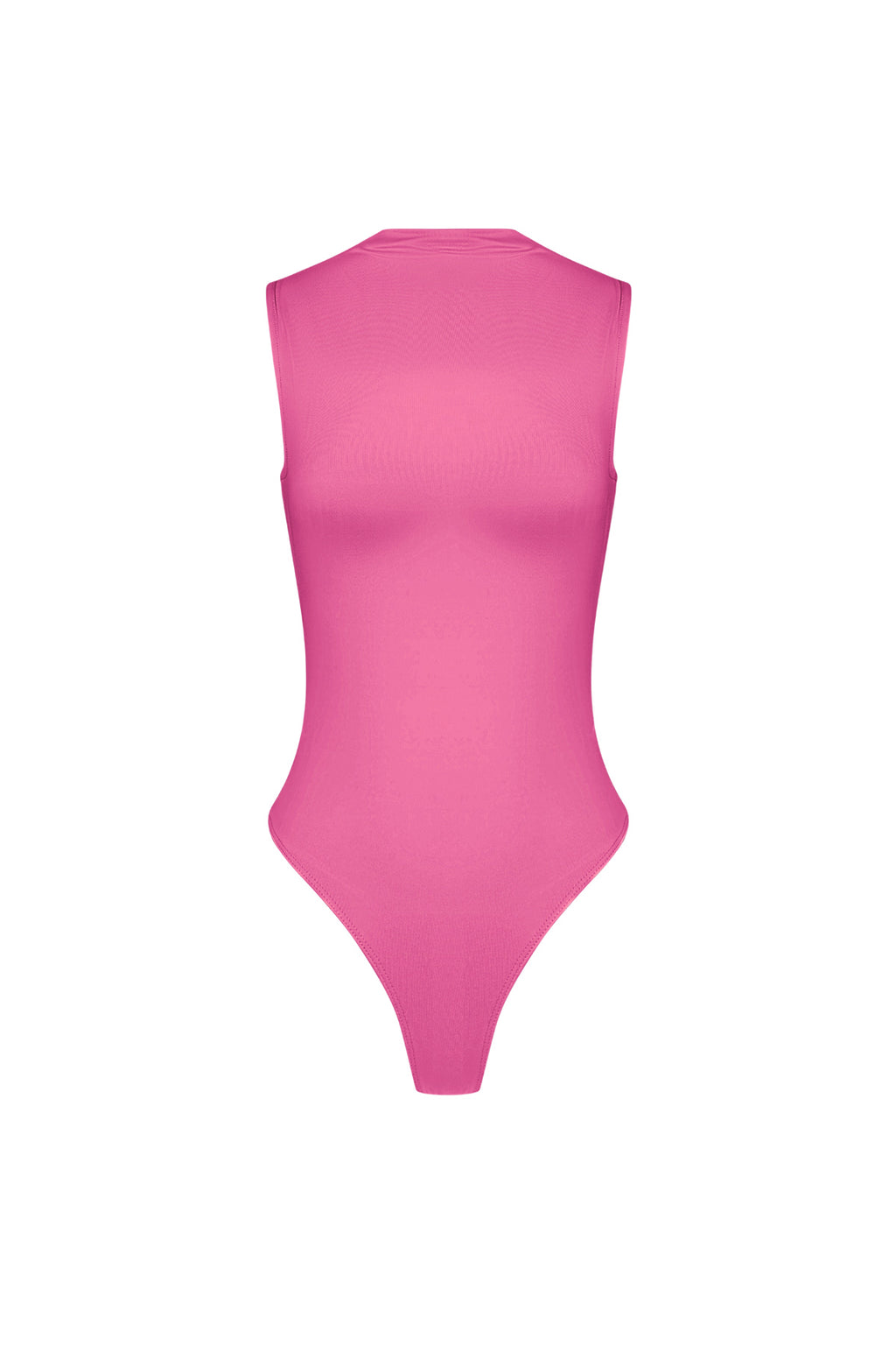 Tessuto Elastico Body Donna Collo Alto Design Minimalista