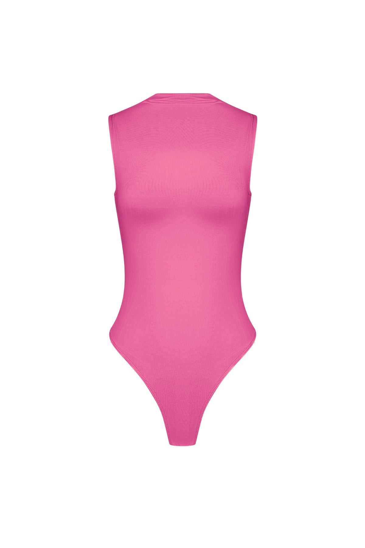Tessuto Elastico Body Donna Collo Alto Design Minimalista