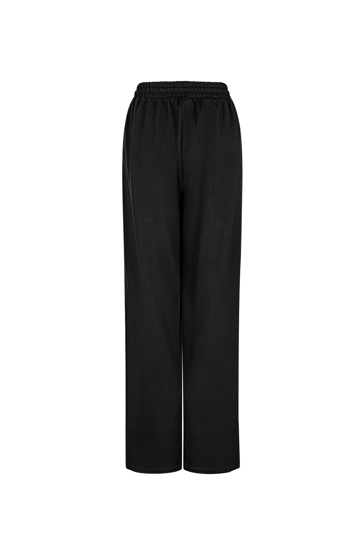 Cotone Pantaloni a gamba larga Donna Vita con cordino comoda