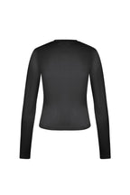 Maglia in Poliestere Donna Maniche Lunghe Taglio Bodycon