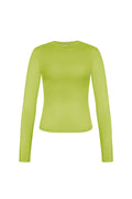 Maglia in Poliestere Donna Maniche Lunghe Taglio Bodycon