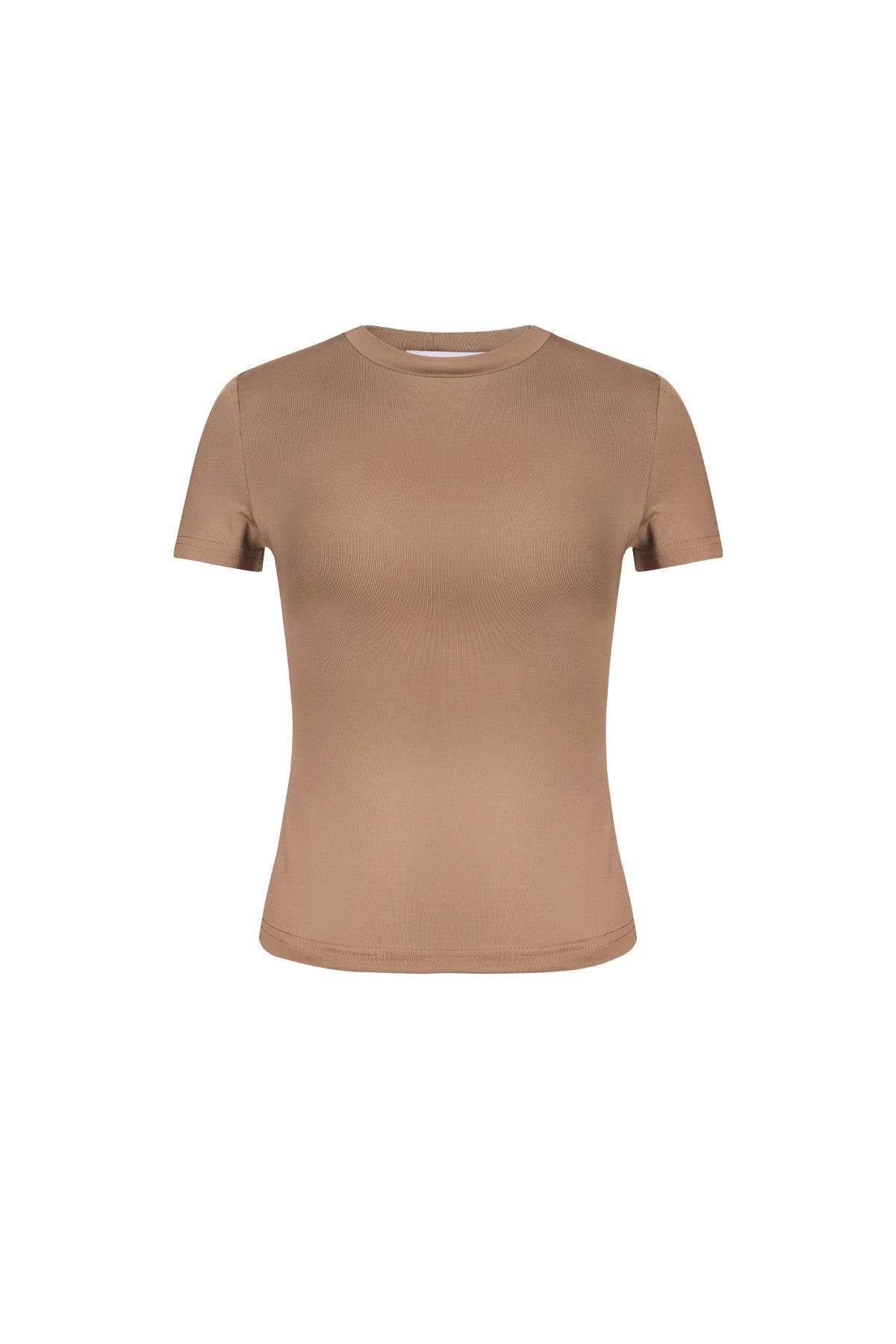 Poliestere Donna Maglietta Manica Corta Taglio Aderente Bodycon