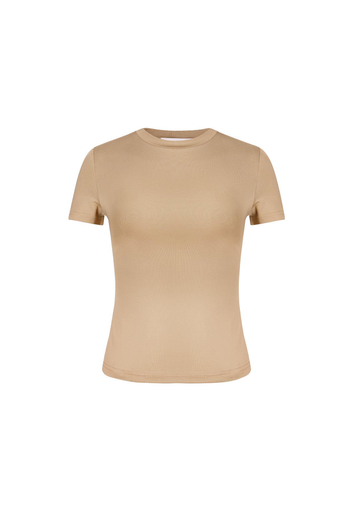 Poliestere Donna Maglietta Manica Corta Taglio Aderente Bodycon