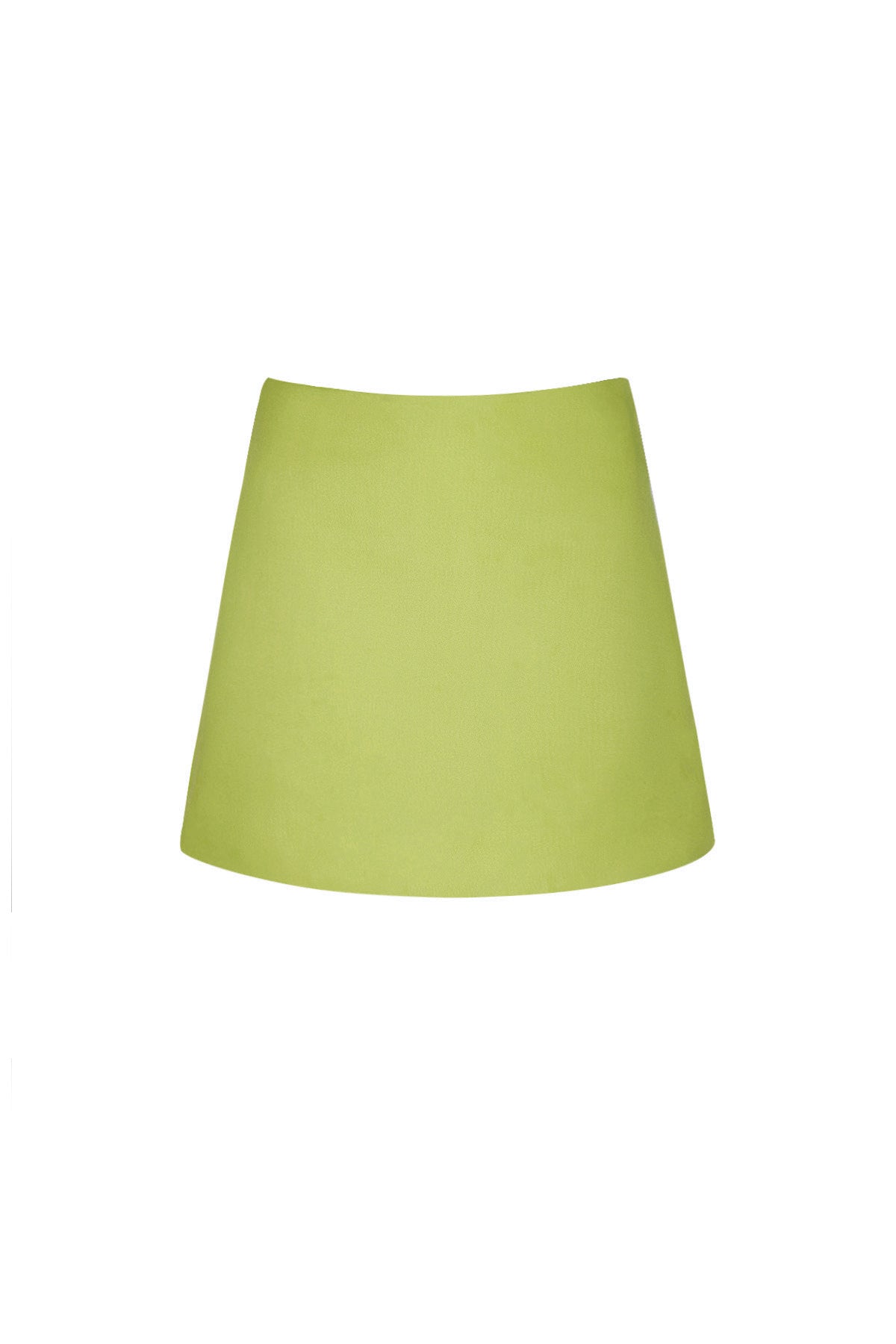 Gonna Mini Donna in Poliestere Colore Puro Taglio Elastico