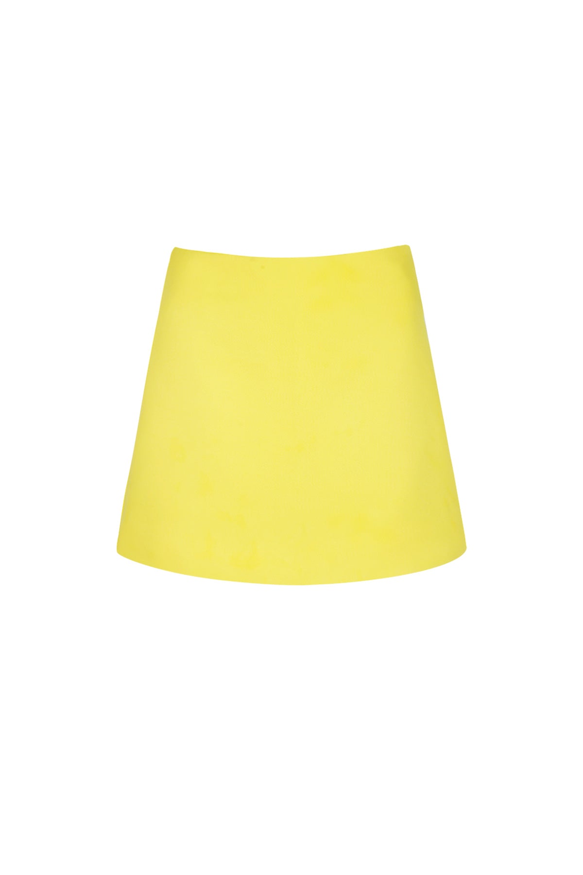 Gonna Mini Donna in Poliestere Colore Puro Taglio Elastico