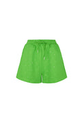 Cotone Donna Shorts Casual Cintura con Cordino