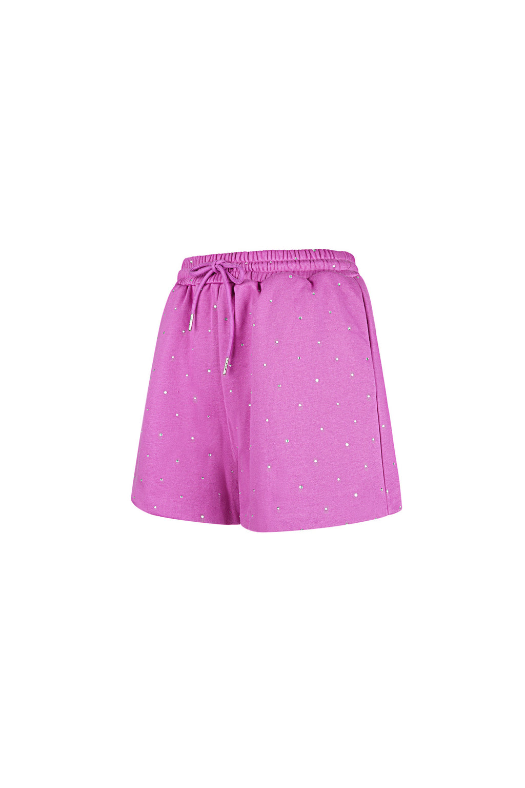 Cotone Donna Shorts Casual Cintura con Cordino