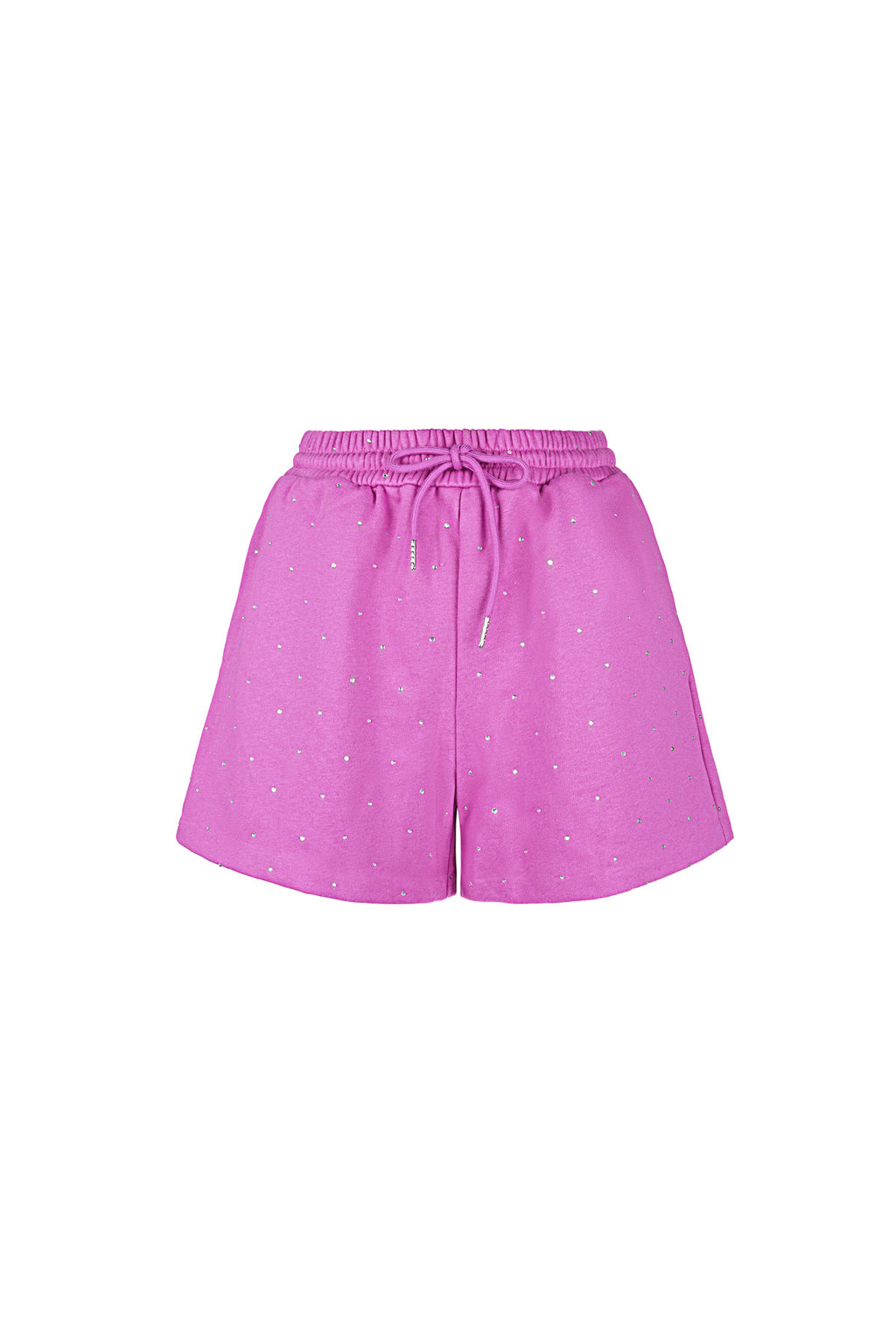 Cotone Donna Shorts Casual Cintura con Cordino