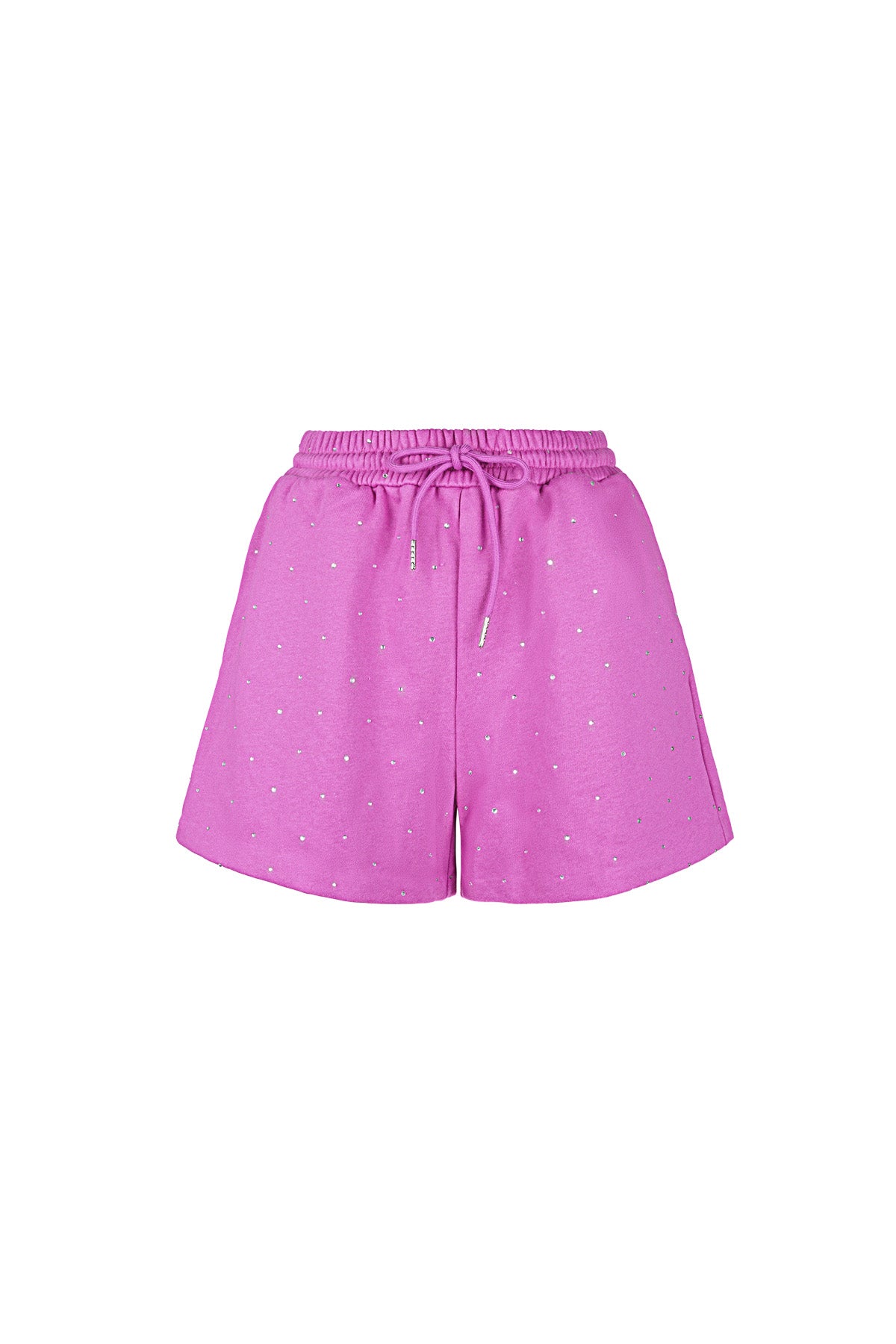 Cotone Donna Shorts Casual Cintura con Cordino