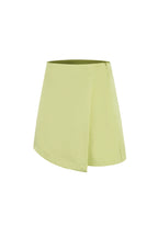 Shorts Asimmetrici in Poliestere Donna Design Professionale