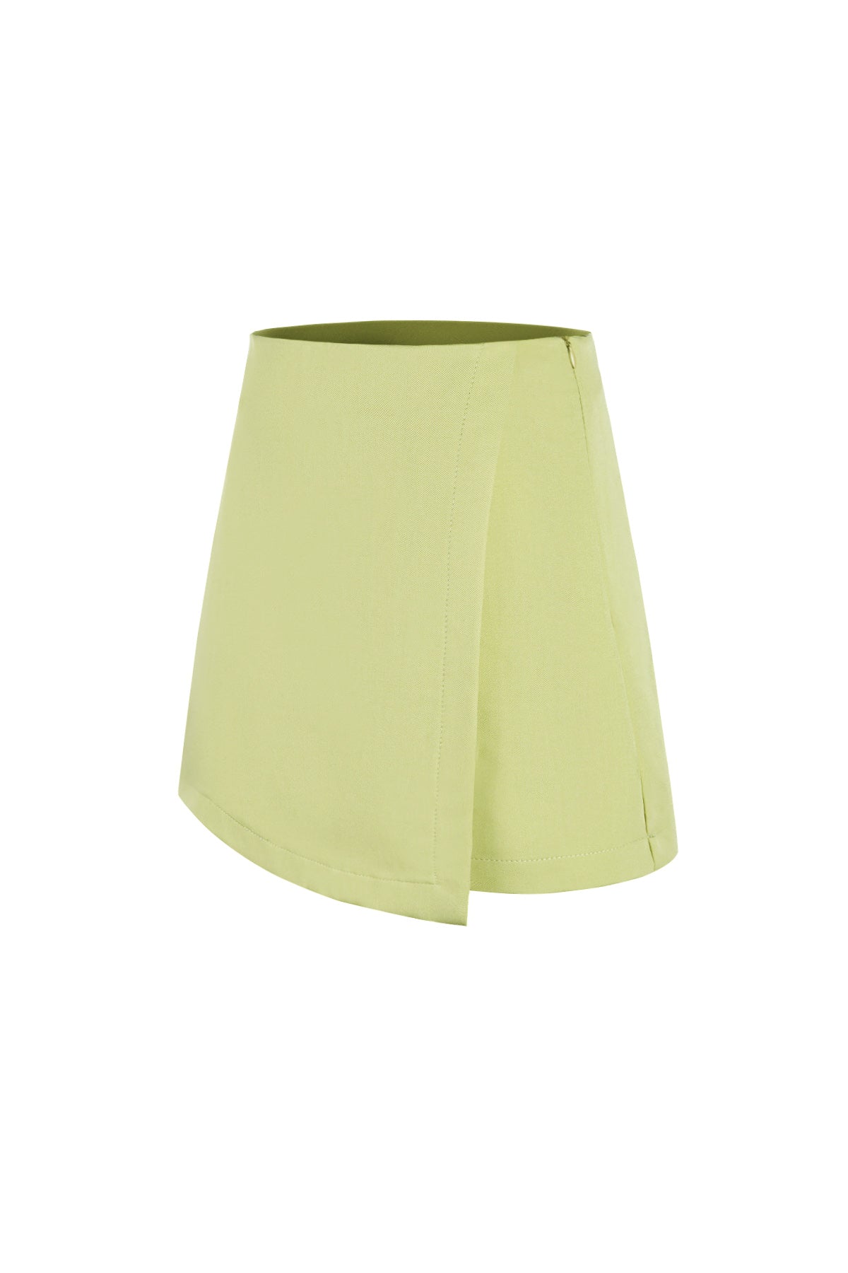 Shorts Asimmetrici in Poliestere Donna Design Professionale