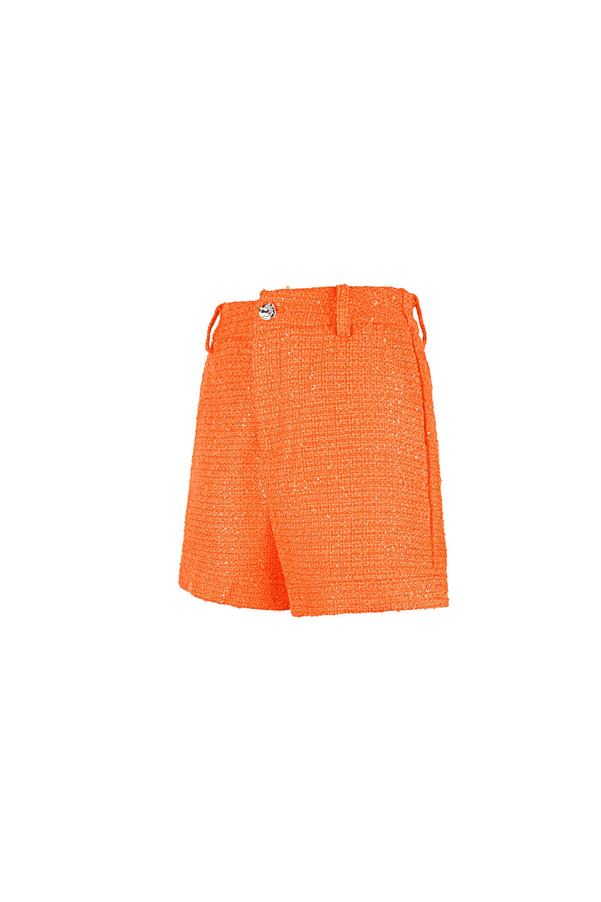 Short da Donna in Poliestere Vita Alta Colore Puro