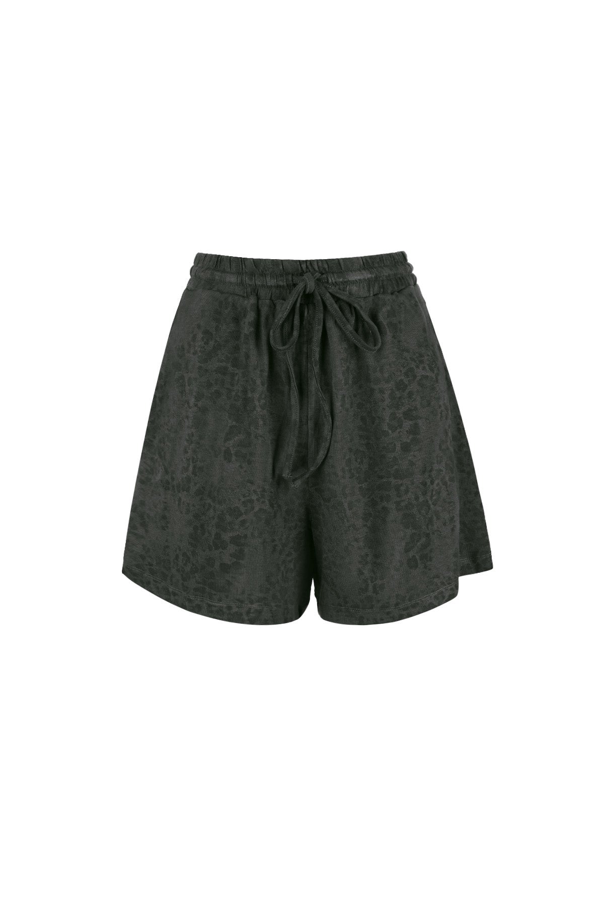 Cotone Shorts Donna Cordino Vita Elastica