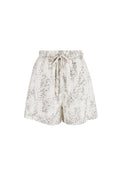 Cotone Shorts Donna Cordino Vita Elastica