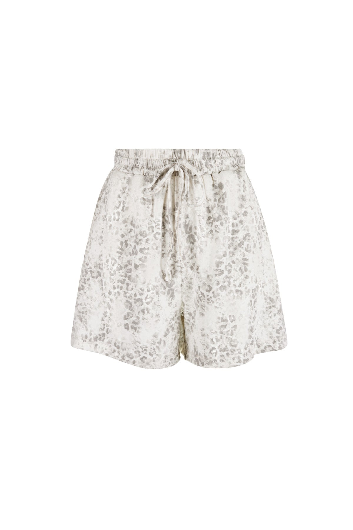 Cotone Shorts Donna Cordino Vita Elastica