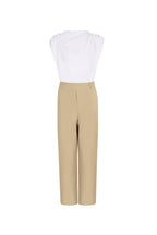 Cotton Blend Donna Wide Leg Bodysuit Primavera/Estate Comfort Fit