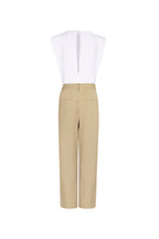 Cotton Blend Donna Wide Leg Bodysuit Primavera/Estate Comfort Fit