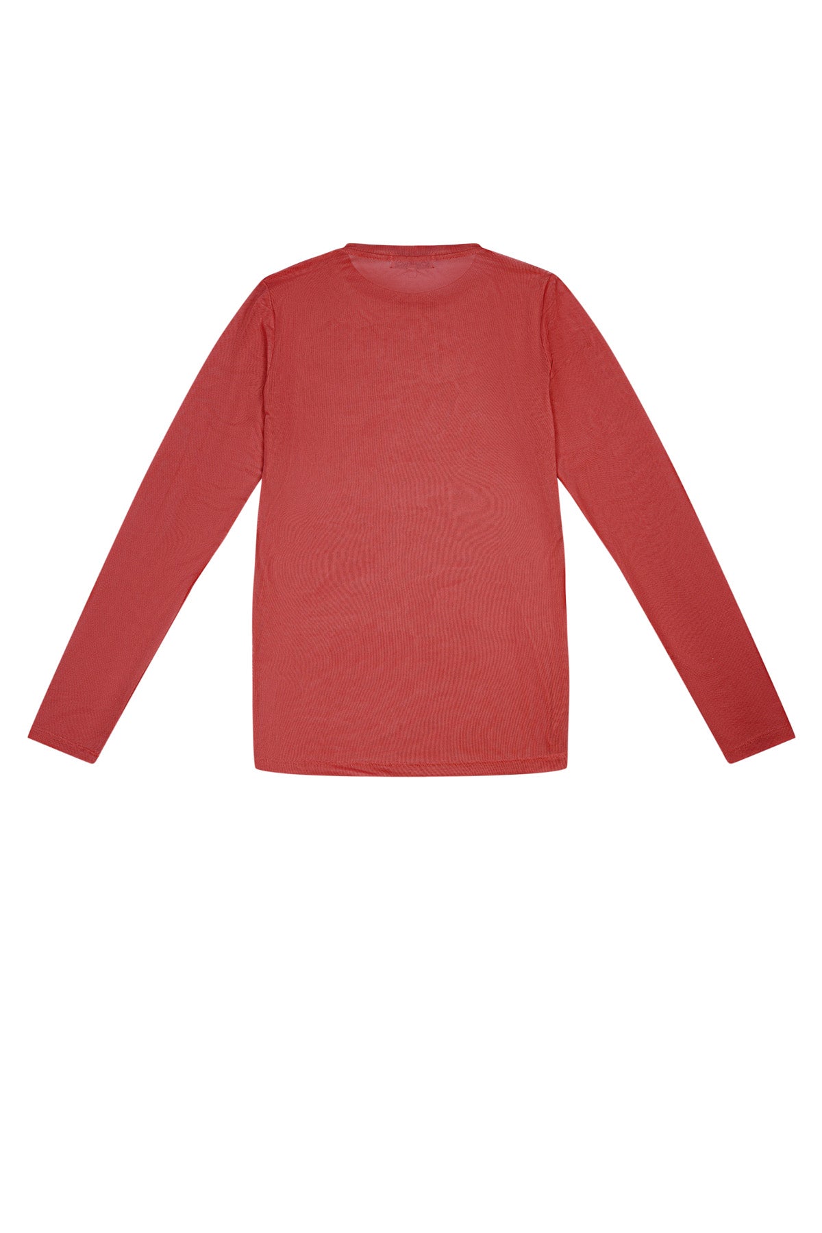 Maglia Donna a Manica Lunga in Poliestere Rete Trasparente Sportiva