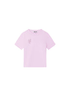 Cotone Maglietta Bambino Casual Design Cuore Ricamato