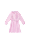 Abito Mini Donna in Poliestere Pieghevole Vita Elastica