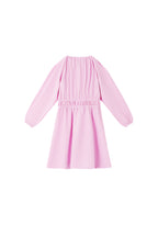 Abito Mini Donna in Poliestere Pieghevole Vita Elastica