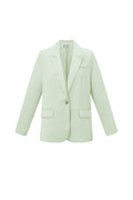 Blazer effetto raso parte di un set