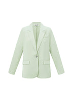 Blazer effetto raso parte di un set