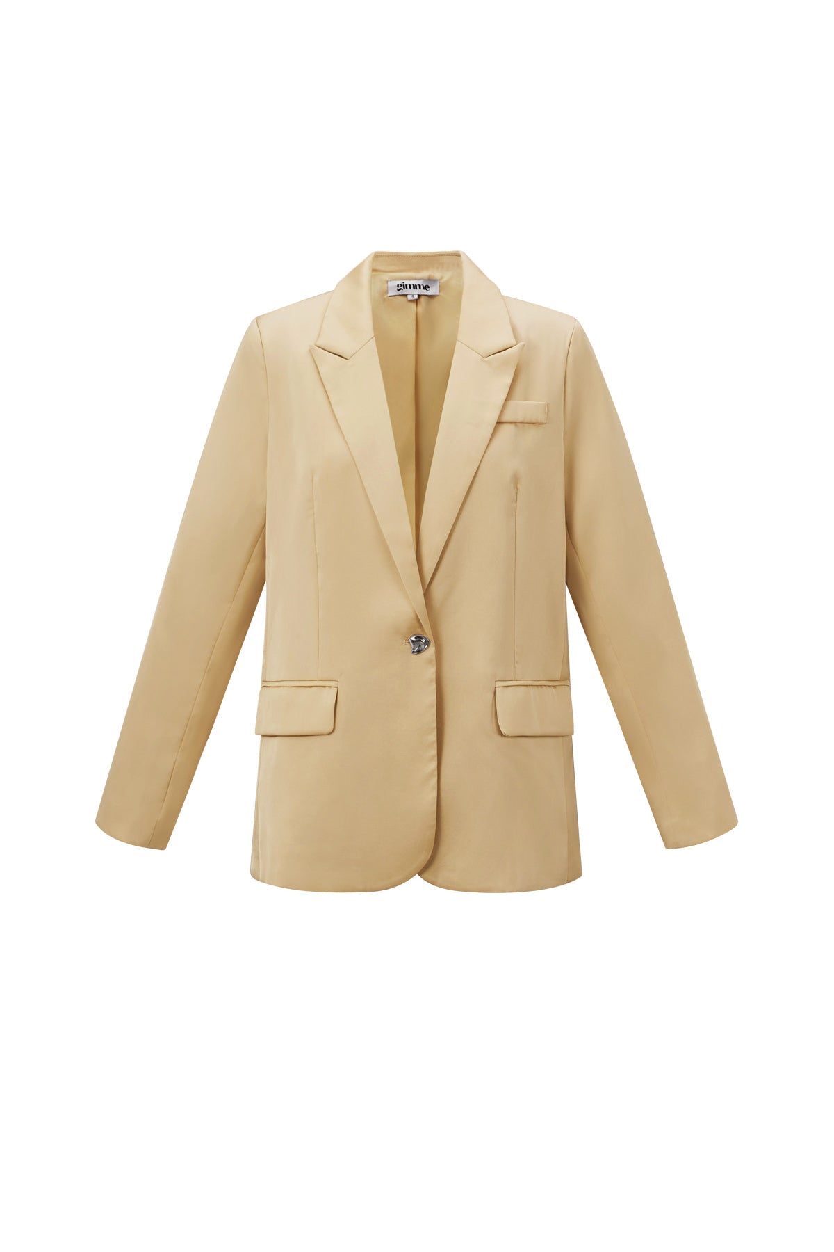 Blazer effetto raso parte di un set