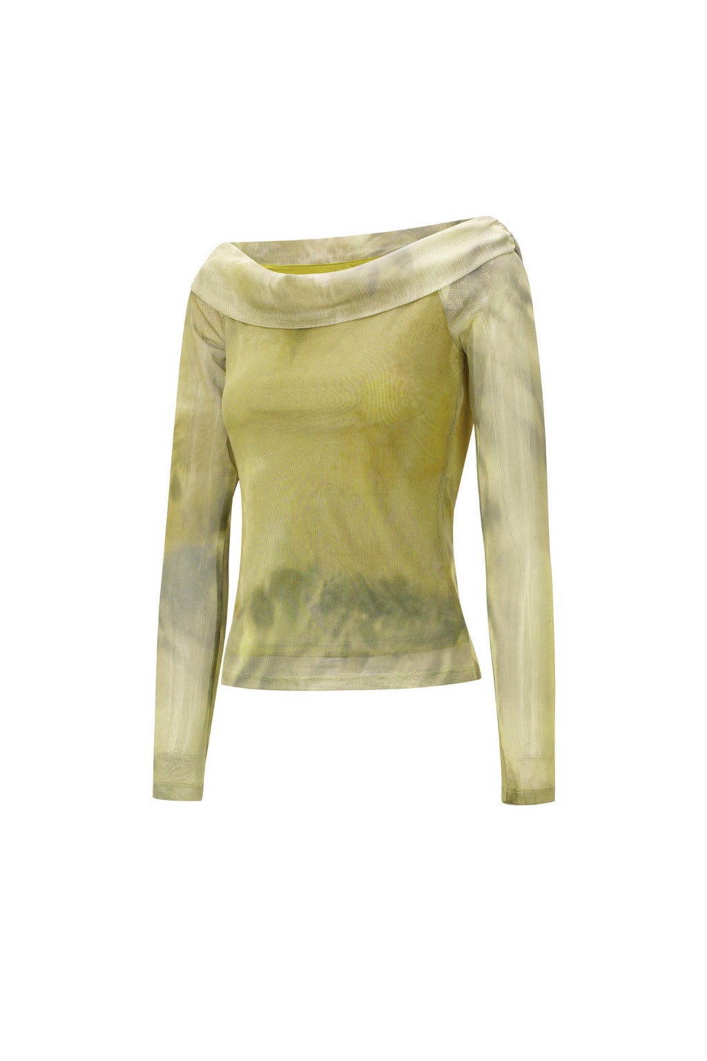 Tessuto Poliestere Donna Top Maniche Lunghe Elegante Colore Puro Primavera/Estate