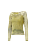 Tessuto Poliestere Donna Top Maniche Lunghe Elegante Colore Puro Primavera/Estate