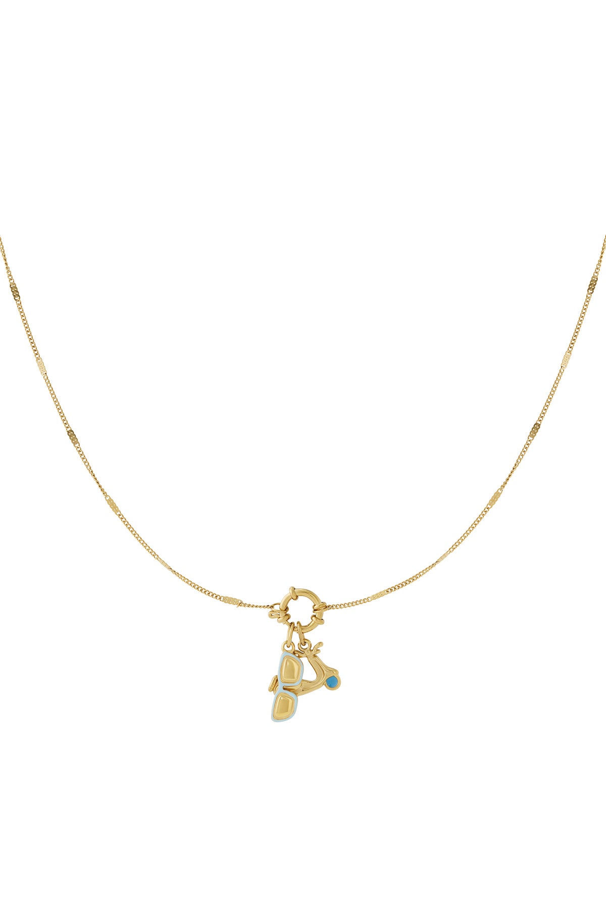 Collana fai da te con scooter
