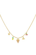 Collana con ciondoli fruttati