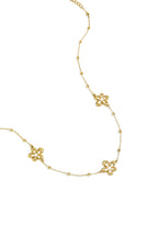 Collana con fiori a forma di corallo
