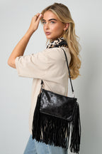 Borse a tracolla con nappa punk in poliestere, accessori quotidiani