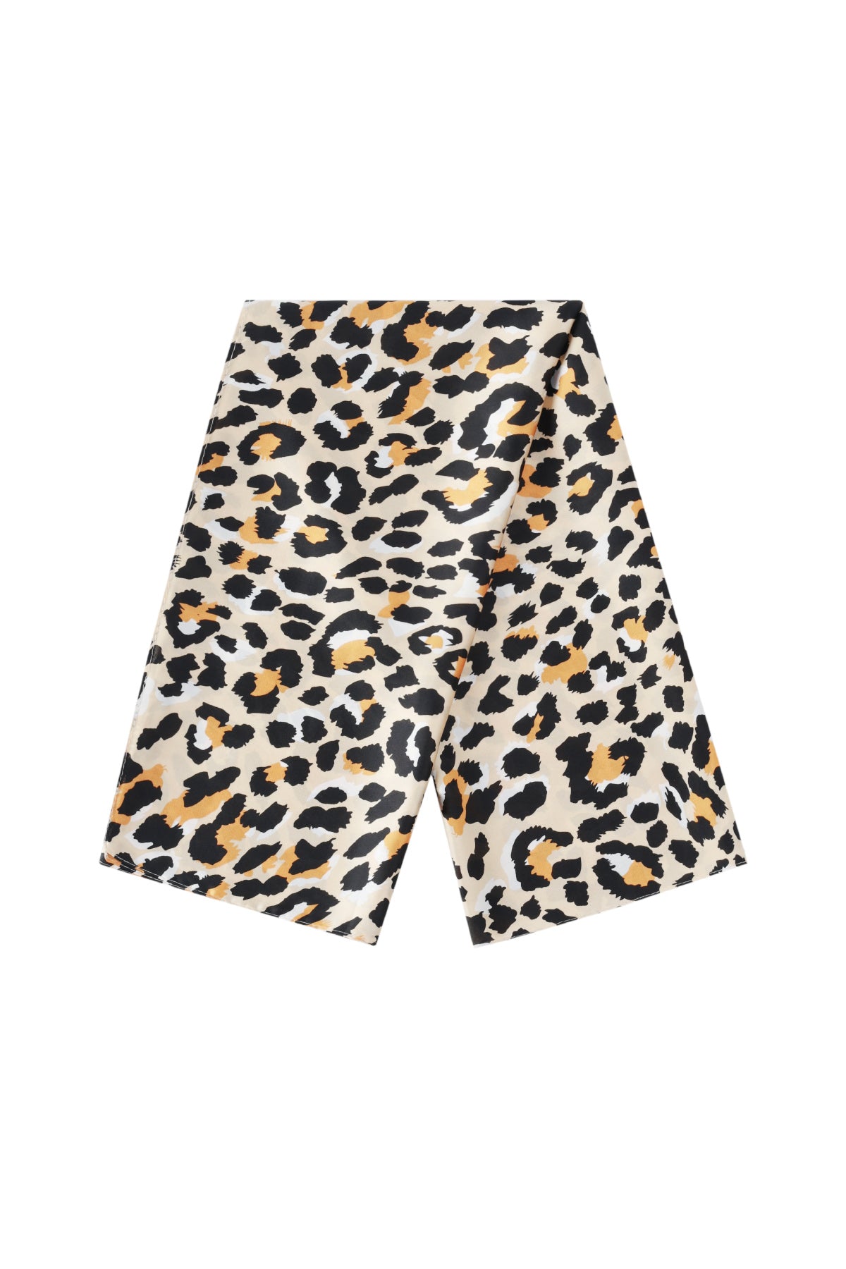 Sciarpe estive con stampa leopardata, casual, in poliestere, accessori quotidiani