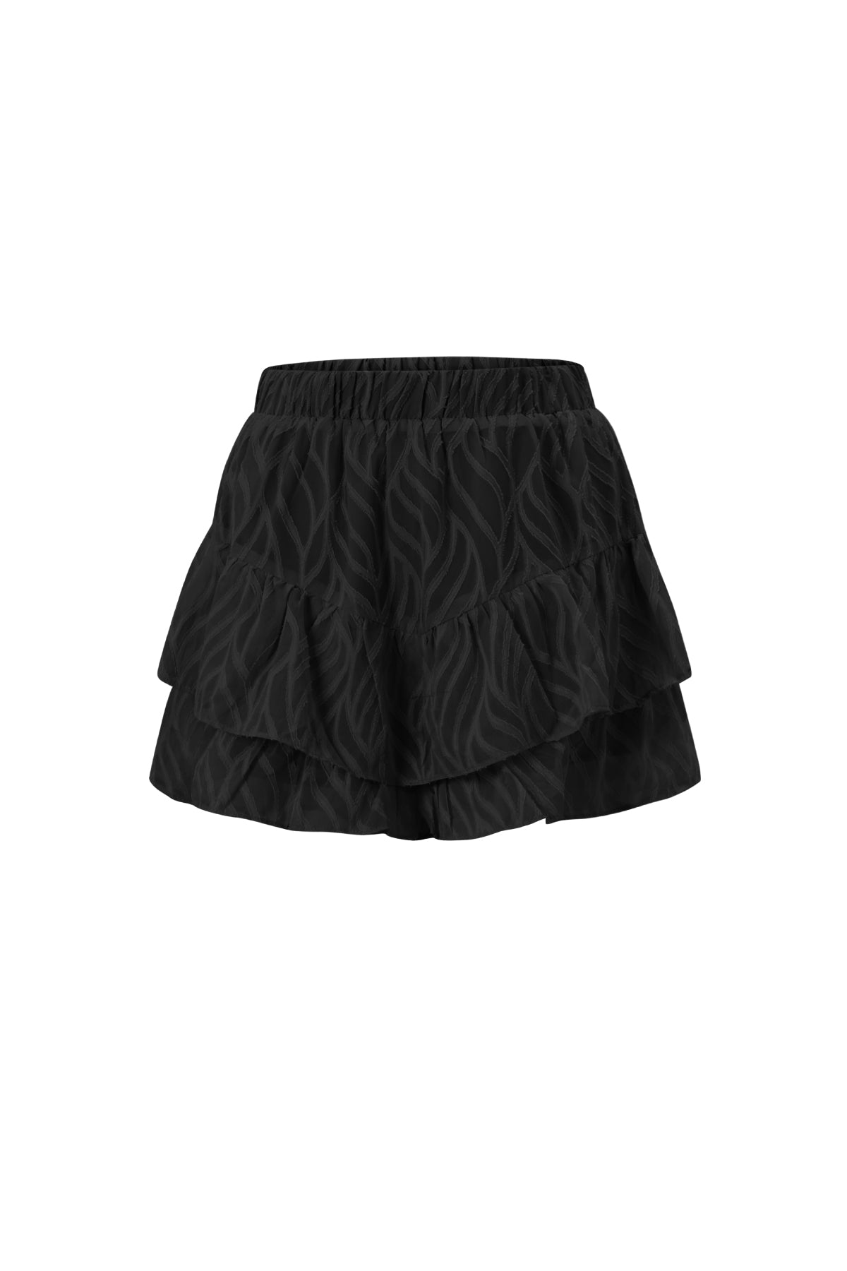 Tessuto Fibra di Poliestere Pantaloni-Gonna Donna Elegante Colore Puro Primavera/Estate