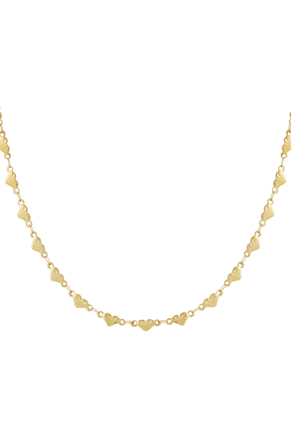 Collana con cuore forte