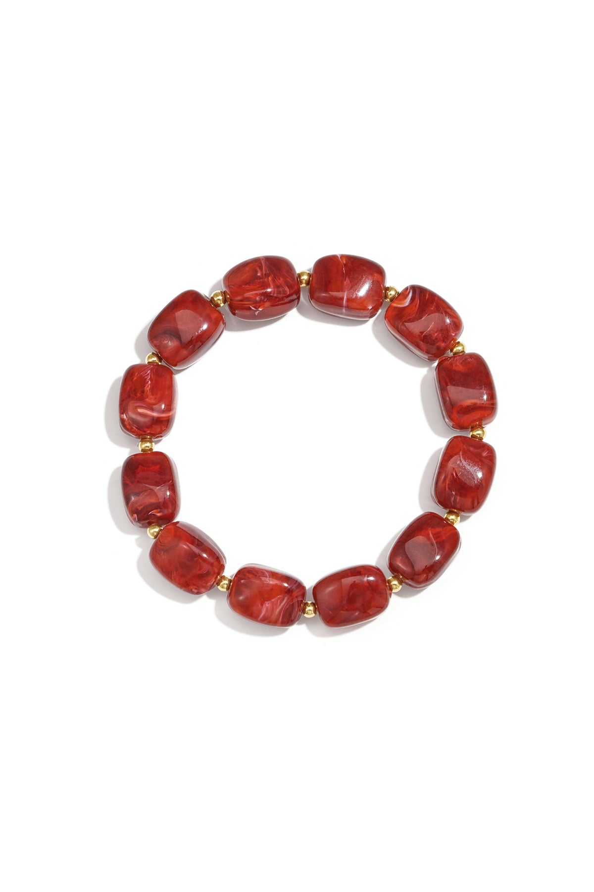 Braccialetti con perline in acrilico, perline, serie classica retrò quotidiana, gioielli da donna