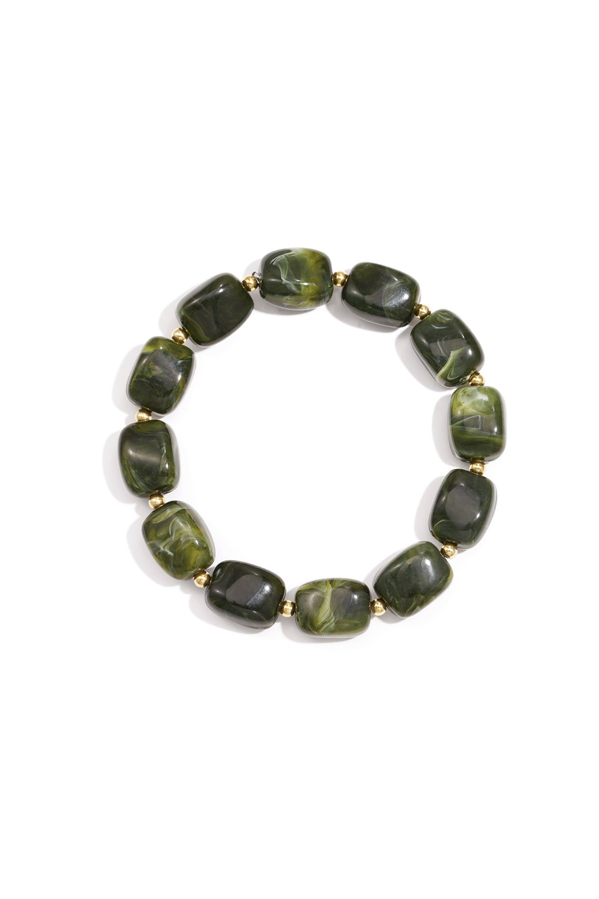 Braccialetti con perline in acrilico, perline, serie classica retrò quotidiana, gioielli da donna