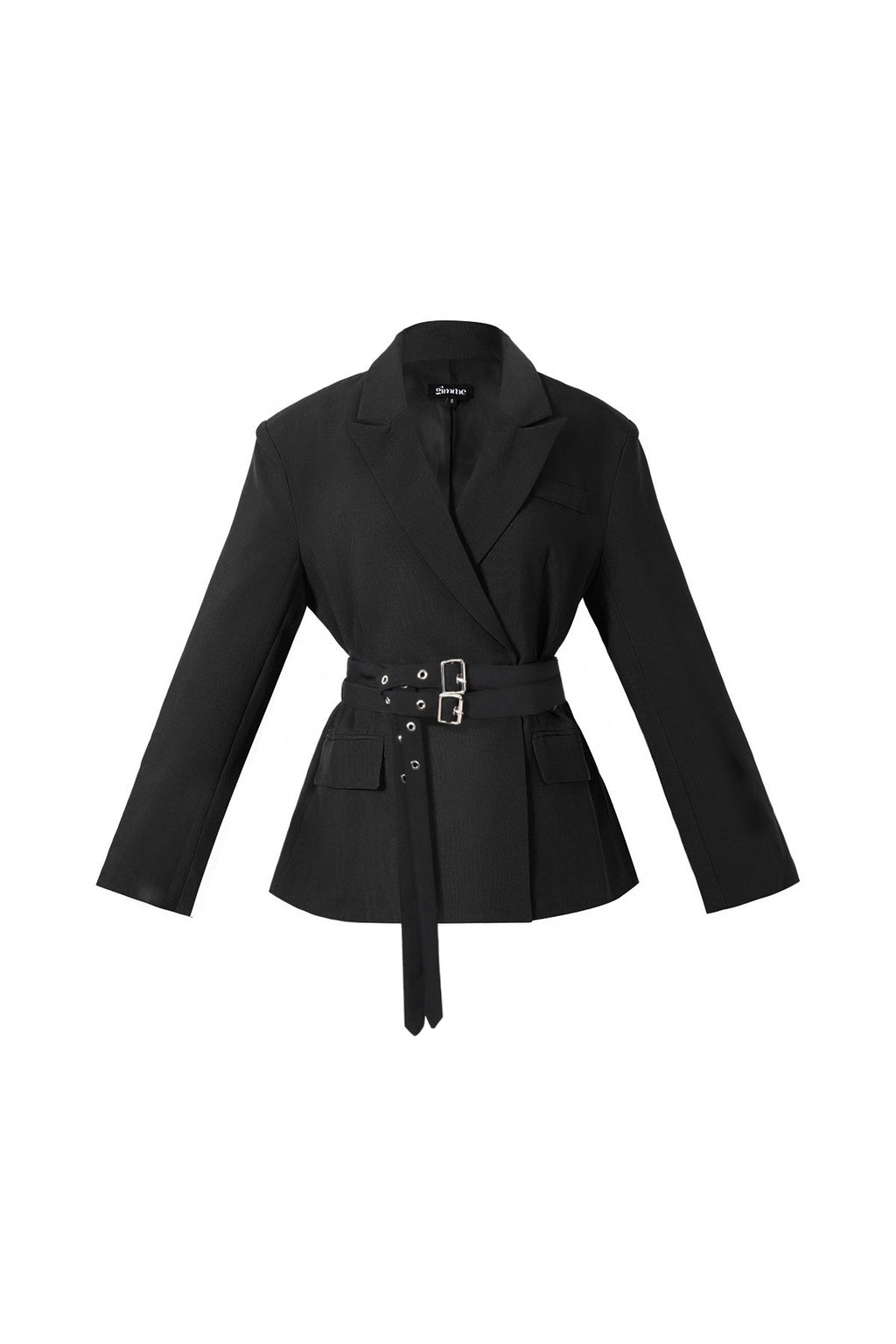 Tessuto Fibra di Poliestere Abito da Donna Elegante Colore Puro Autunno/Inverno
